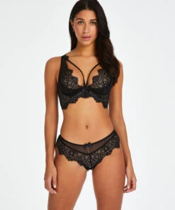 Niet-voorgevormde Longline Beugel Bh Marilee - Zwart 10 Niet-voorgevormde Longline Beugel Bh Marilee - Zwart -Mode-Lingeriewinkel 141727 3