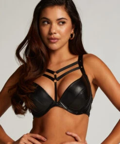 Voorgevormde Push Up Beugel Bh Shadow - Zwart