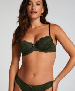 Voorgevormde Beugel Bh Teddy - Groen