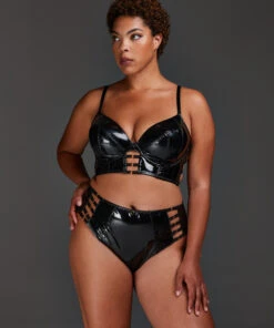 Voorgevormde Longline Beugel Bh Seductress - Zwart 14 Voorgevormde Longline Beugel Bh Seductress - Zwart -Mode-Lingeriewinkel 179731 12
