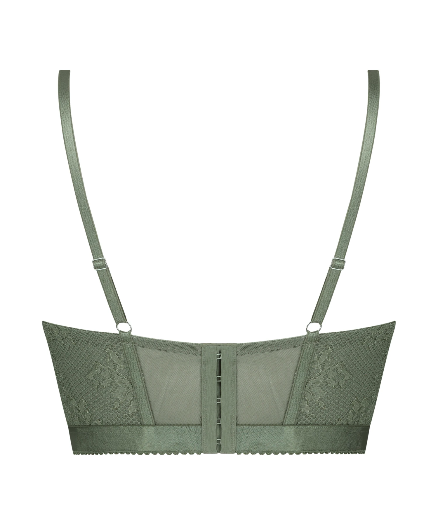 Voorgevormde Longline Beugel Bh Malika - Groen 10 Voorgevormde Longline Beugel Bh Malika - Groen - Afbeelding 8