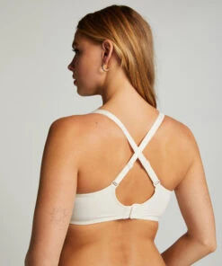 Niet-voorgevormde Beugel Bh Mesh - Wit -Mode-Lingeriewinkel 195780 4