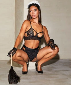 Bralette Ellen Maid - Zwart