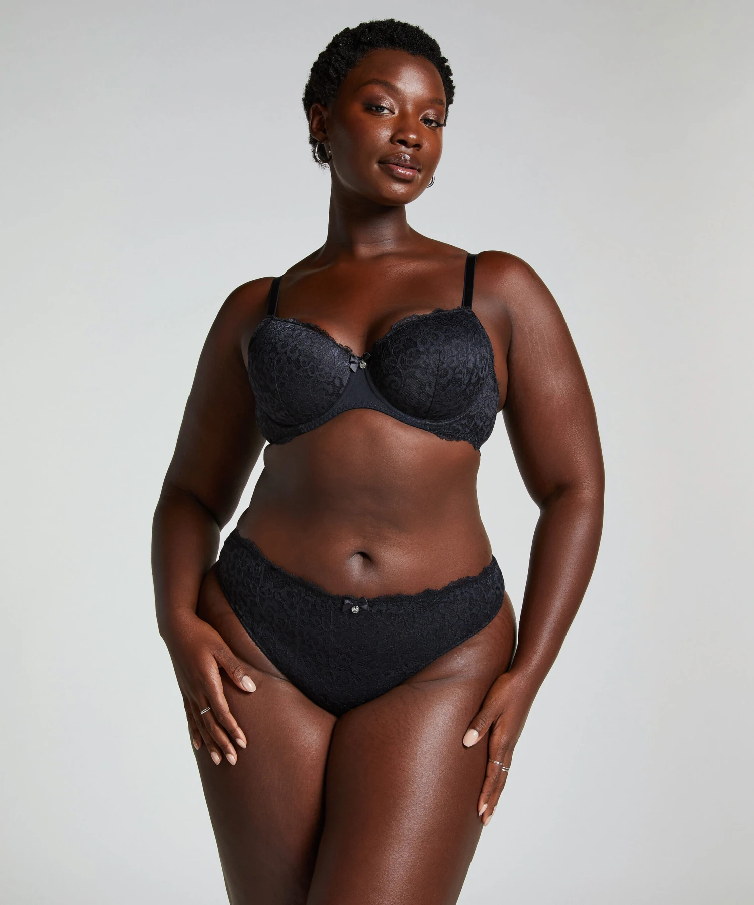 Voorgevormde Beugel Bh Marine - Zwart 6 Voorgevormde Beugel Bh Marine - Zwart - Afbeelding 5