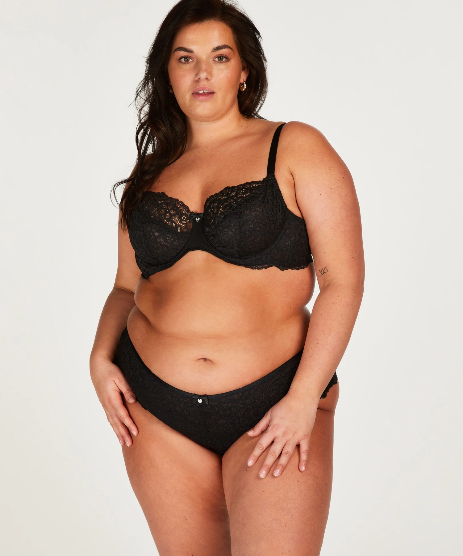 Niet-voorgevormde Beugel Bh Marine - Zwart 7 Niet-voorgevormde Beugel Bh Marine - Zwart - Afbeelding 5