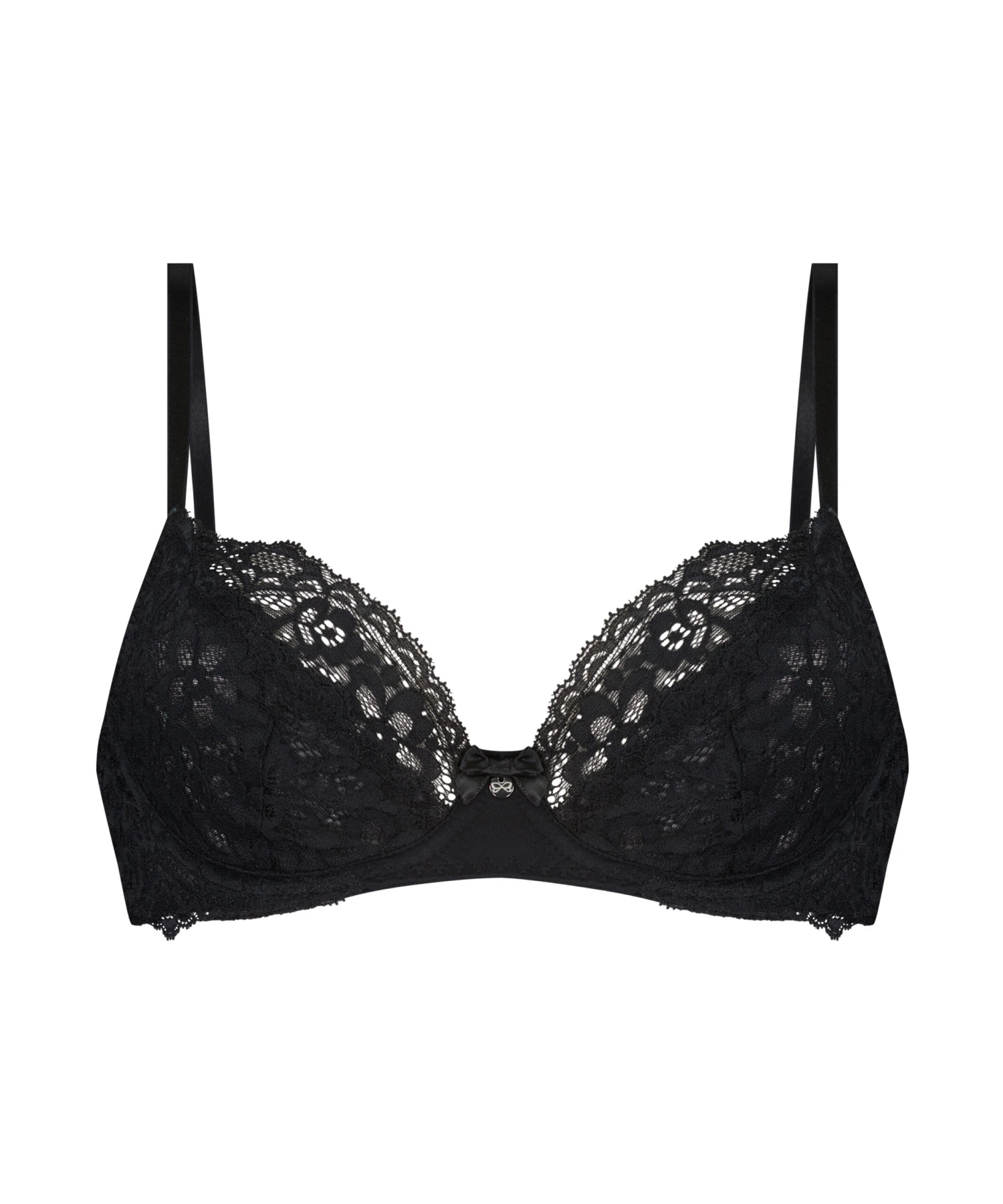 Niet-voorgevormde Beugel Bh Marine - Zwart 9 Niet-voorgevormde Beugel Bh Marine - Zwart - Afbeelding 7