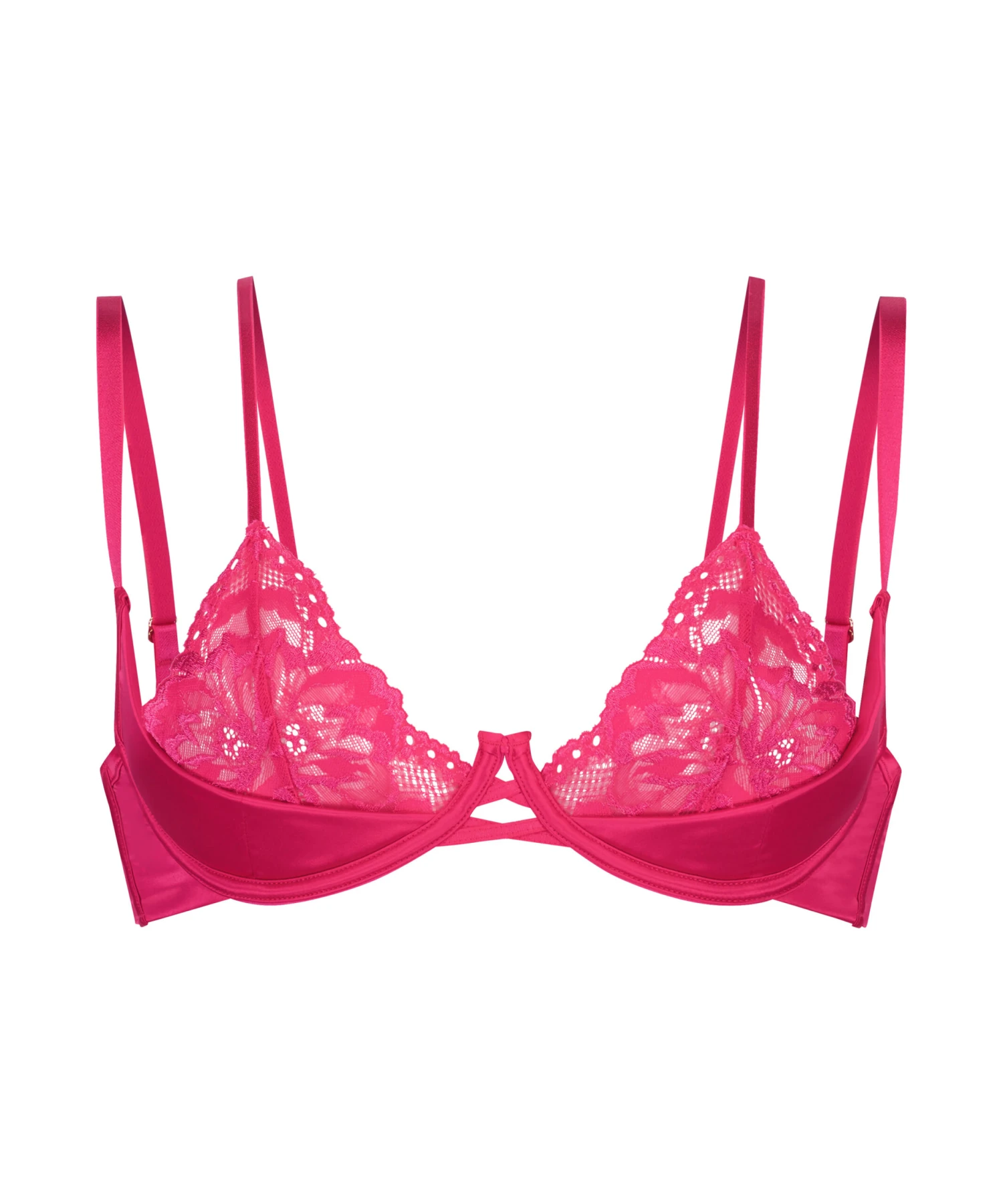 Half-voorgevormde Cup Beugel Bh Ellie - Roze 7 Half-voorgevormde Cup Beugel Bh Ellie - Roze - Afbeelding 5