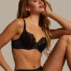 Niet-voorgevormde Beugel Bh Jacqueline - Zwart -Mode-Lingeriewinkel 202047 1