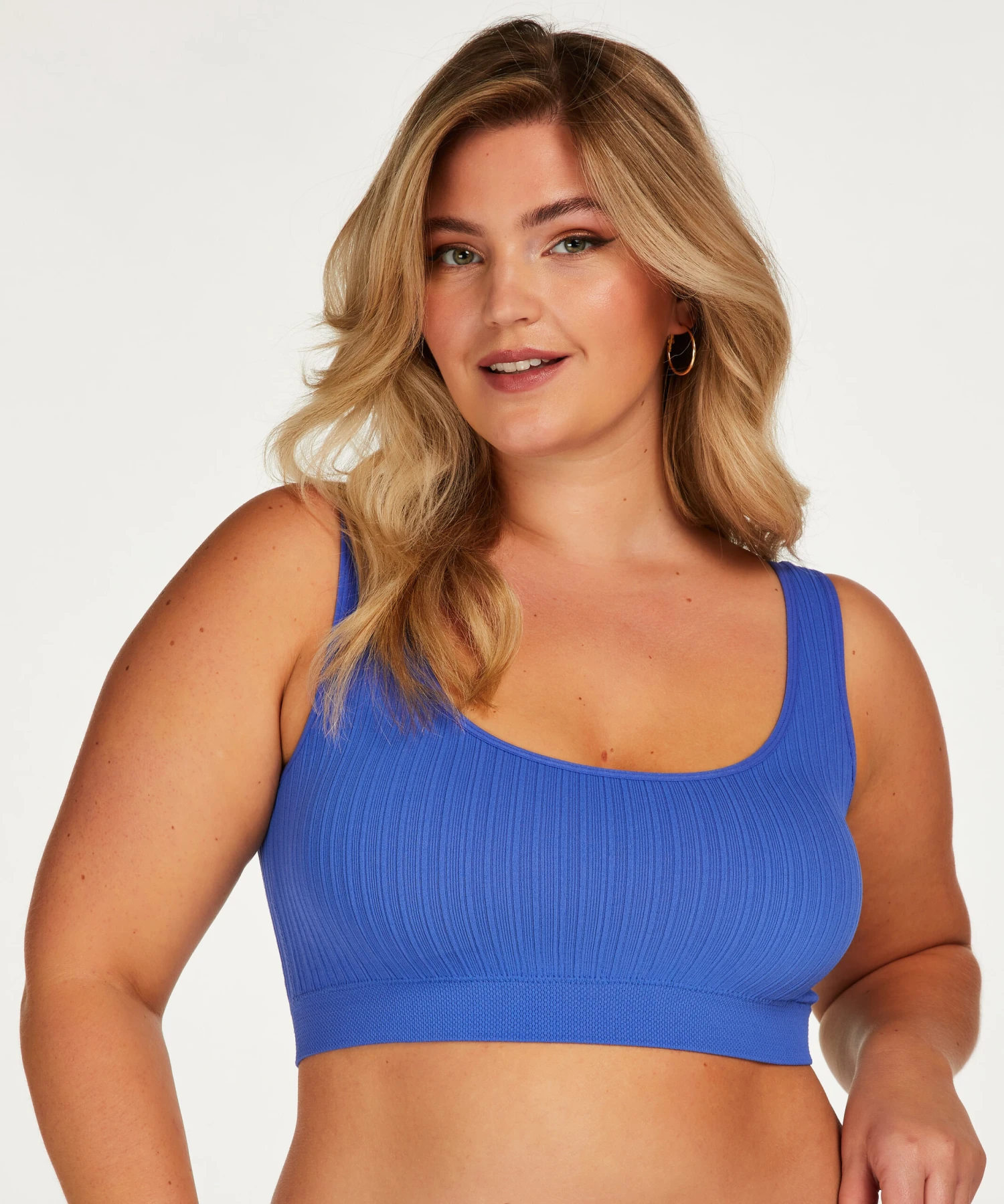 Bralette Scoop Dianne - Blauw 6 Bralette Scoop Dianne - Blauw - Afbeelding 4