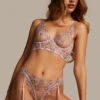 Niet-voorgevormde Longline Beugel Bh Sofia - Paars -Mode-Lingeriewinkel 202959 1