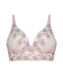 Niet-voorgevormde Longline Beugel Bh Sofia - Paars -Mode-Lingeriewinkel 202959 5