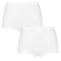 Ten Cate Dames Basics 2-pack Shorts Wit