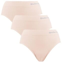 Bamboo Basics Dames Belle 3-pack Slips Roze