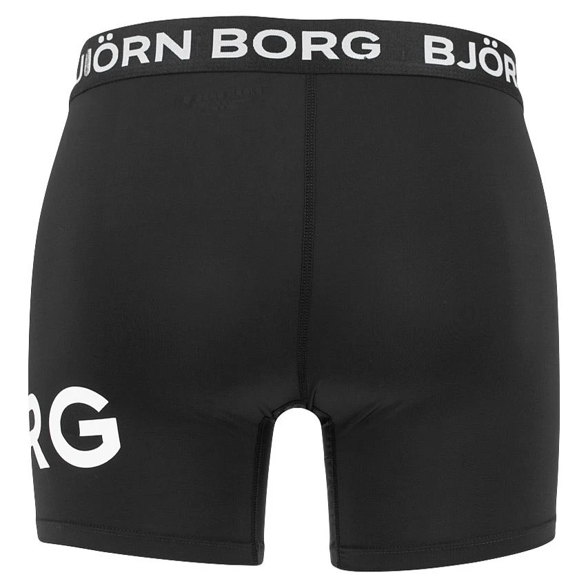 BJØRN BORG Björn Borg Performance 3-pack Microfiber Boxers Basic Leafs Zwart & Blauw 8 BJØRN BORG Björn Borg Performance 3-pack Microfiber Boxers Basic Leafs Zwart & Blauw - Afbeelding 6