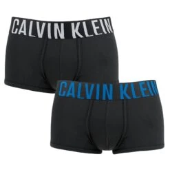 Calvin Klein Intense Power 2-pack Microfiber Lowrise Boxer Trunks Zwart