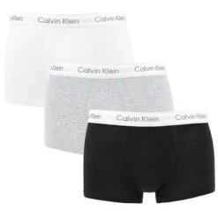 Calvin Klein 3-pack Plus Size Boxer Trunks Multi II