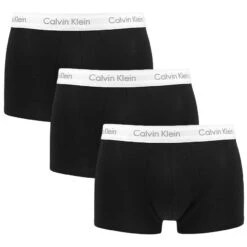 Calvin Klein 3-pack Plus Size Boxer Trunks Zwart