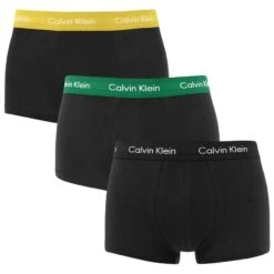 Calvin Klein 3-pack Boxer Trunks Combi Zwart CA9
