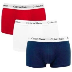 Calvin Klein 3-pack Lowrise Boxer Trunks Multi I03