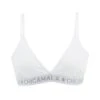 Chicamala Dames Triangle Bralette Basic Wit
