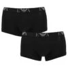 Emporio Armani 2-pack Boxers Stretch Zwart II