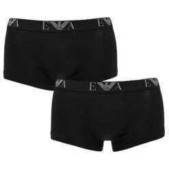 Emporio Armani 2-pack Boxers Stretch Zwart II