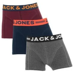 Jack & Jones Jongens 3-pack Boxers Lichfield Multi