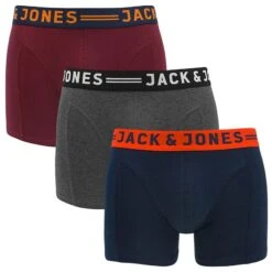 Jack & Jones 3-pack Boxers Plus Size Lichfield Multi
