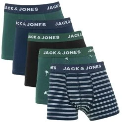 Jack & Jones Jongens 5-pack Boxers Lecter Multi