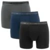 JBS 3-pack Bamboe Boxers Zwart, Grijs & Blauw