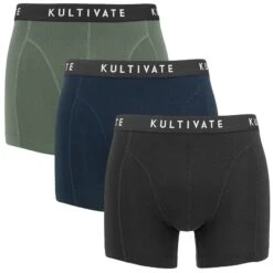 Kultivate 3-pack Boxers Basic Multi