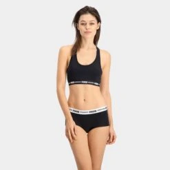 PUMA Dames 2-pack Cotton Modal Mini Boxershorts Zwart -Mode-Lingeriewinkel aHR0cHM6Ly93d3cuYm94ZXJzLm5sL21lZGlhL2NhdGFsb2cvcHJvZHVjdC9wL3UvcHVtYV82MDMwMzMwMDEtMjAwXzJfbW9kZWxfdm9vcmthbnQuanBnP3N0b3JlPWJveGVyc19ubCZpbWFnZS10eXBlPWltYWdl
