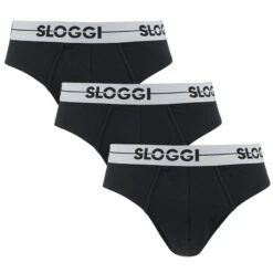 Sloggi Go 3-pack Herenslip Zwart