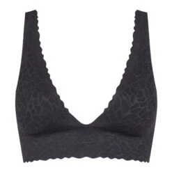 Sloggi Dames Zero Feel Lace 2.0 Bralette Zwart